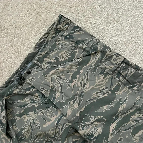 USAF Cold Weather Tiger Stripe Camouflage Trousers Pant XL Long SPM1C1-08-D-1041 - Picture 8 of 16
